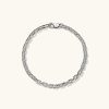 Bracelets | Mejuri Trace Rectangle Chain Bracelet