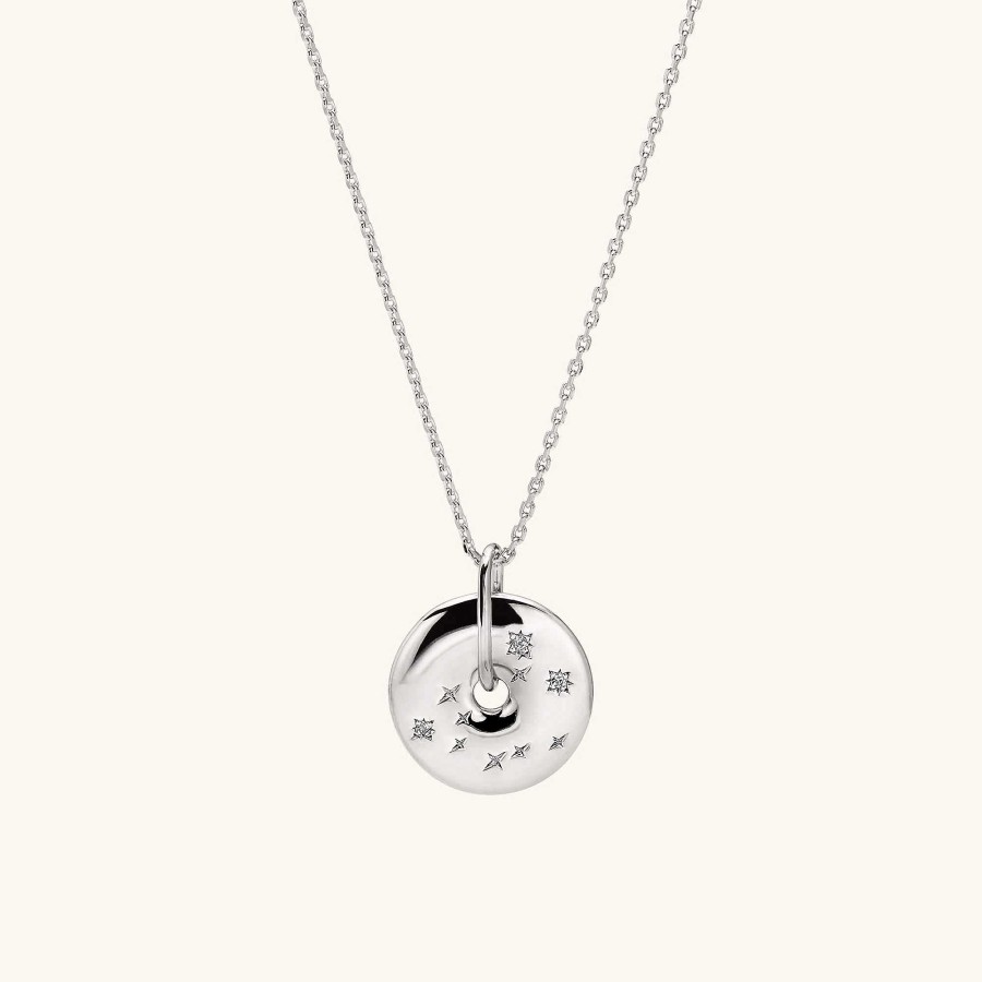 Necklaces | Mejuri Zodiac Pendant Necklace Silver