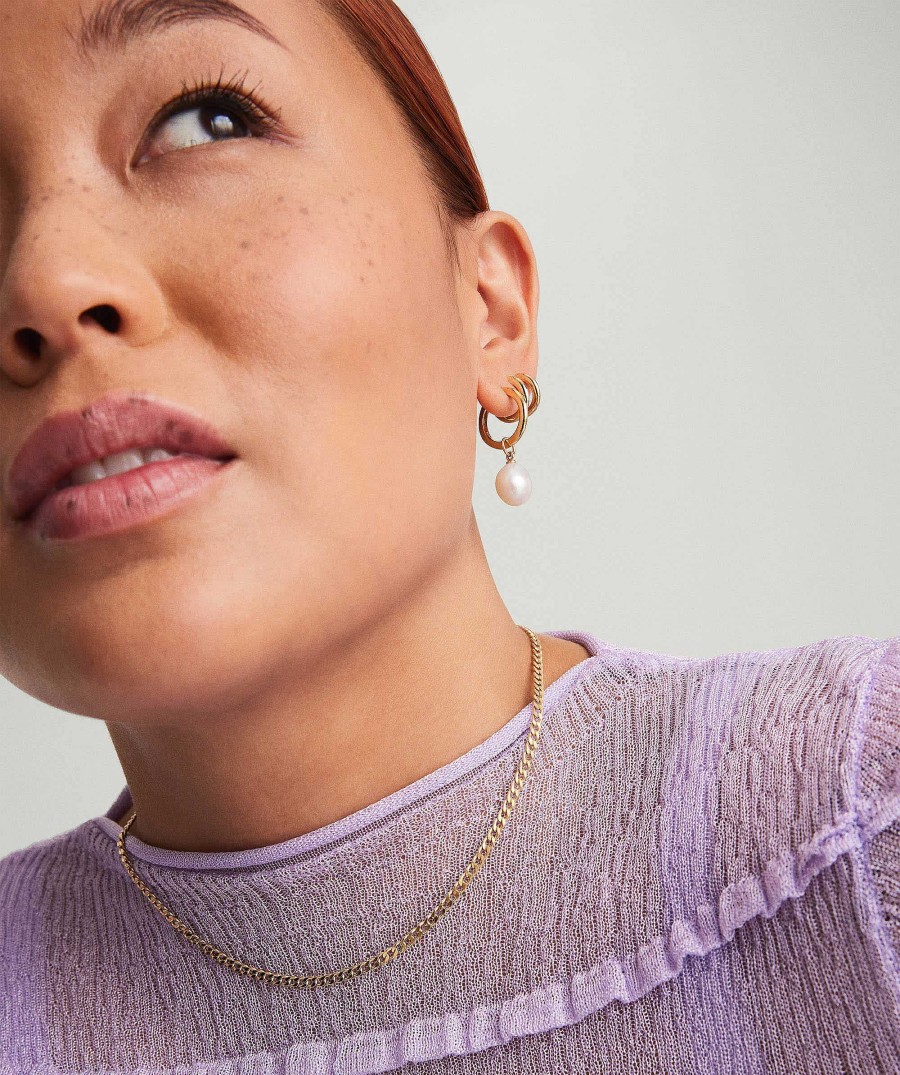 Earrings | Mejuri The Convertible Hoop Set