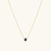 Necklaces | Mejuri Large Gemstone Necklace