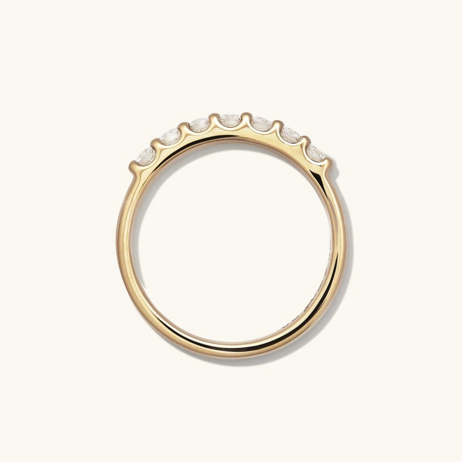 Rings | Mejuri Bold Diamond Half Eternity Ring