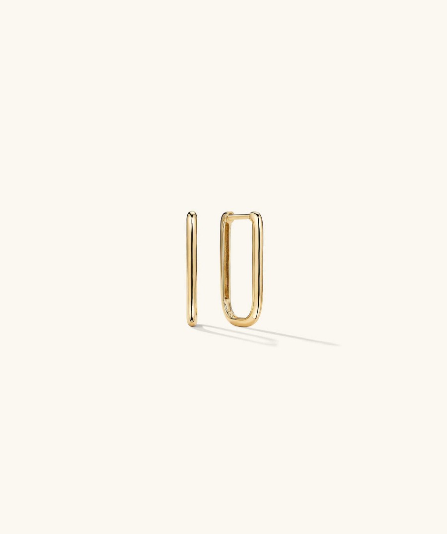 Earrings | Mejuri Medium U Hoops