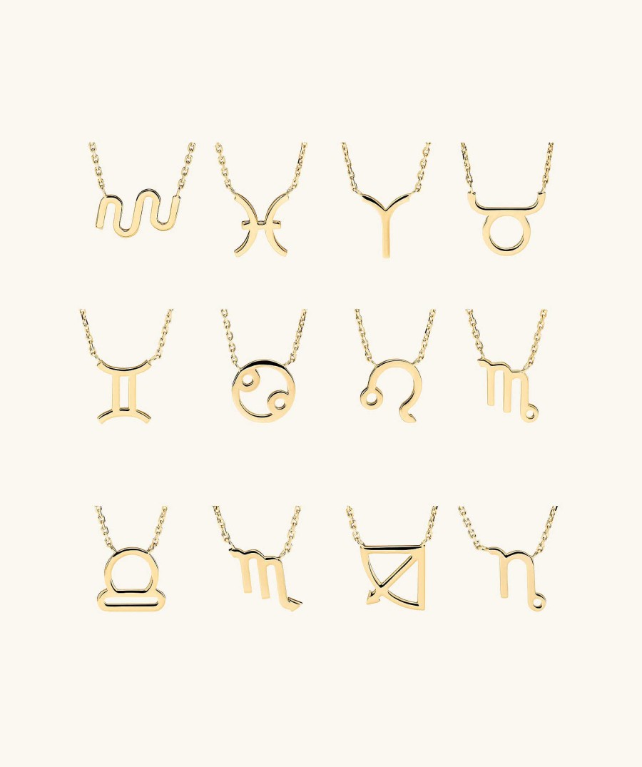 Necklaces | Mejuri Zodiac Sign Necklace