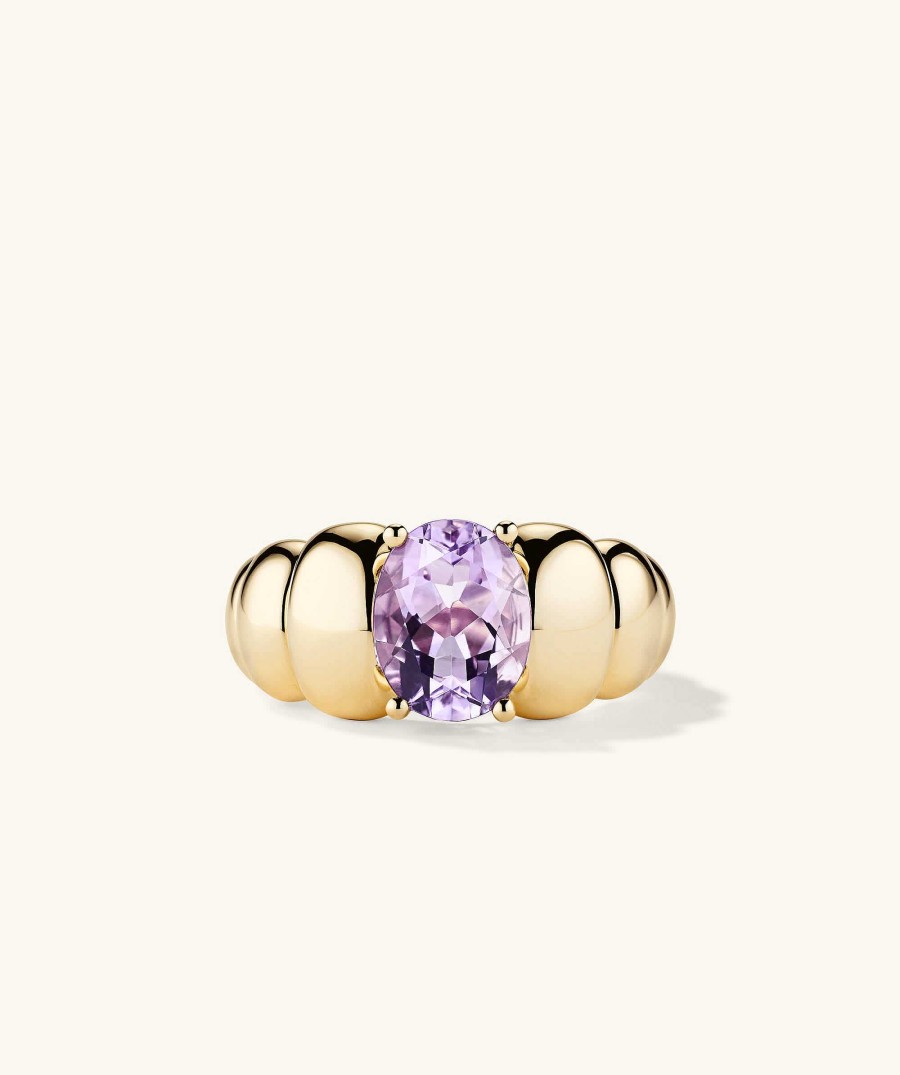 Rings | Mejuri Puffy Charlotte Gemstone Ring