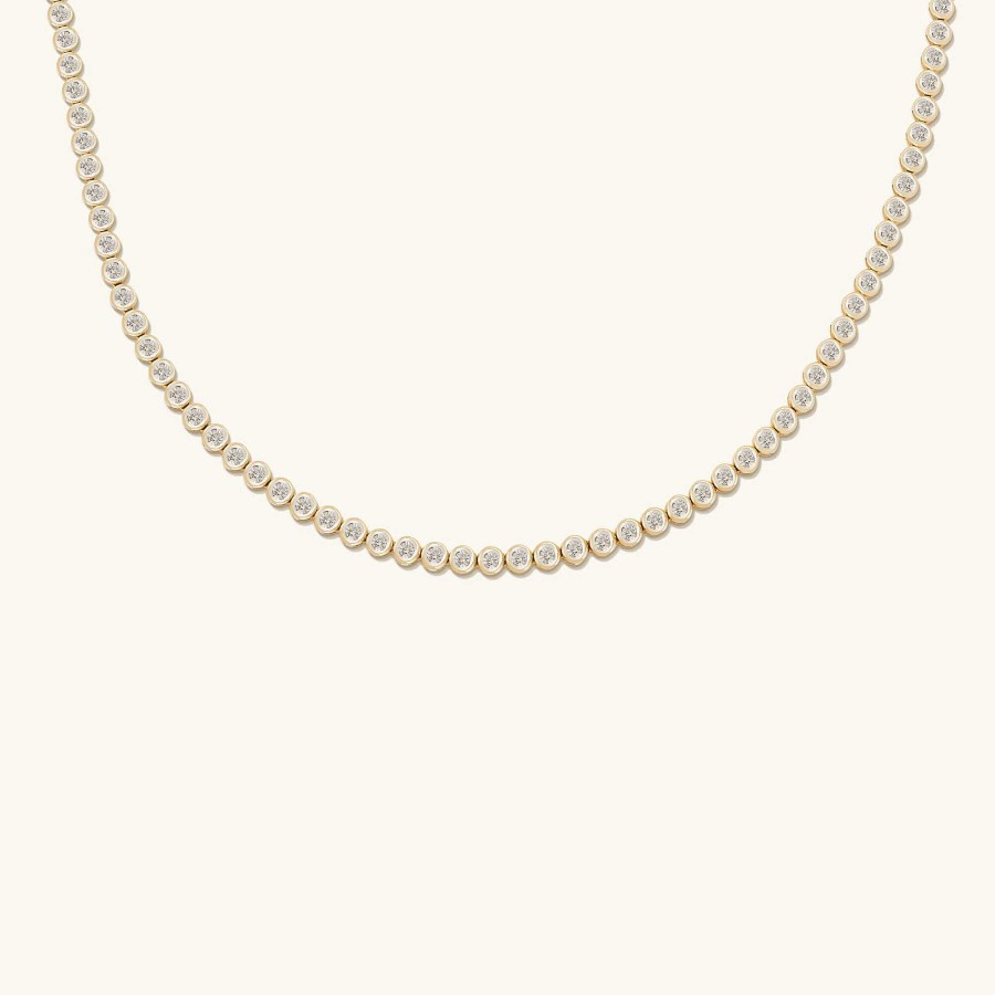 Necklaces | Mejuri Micro-Pav Diamond Rivi Re Choker