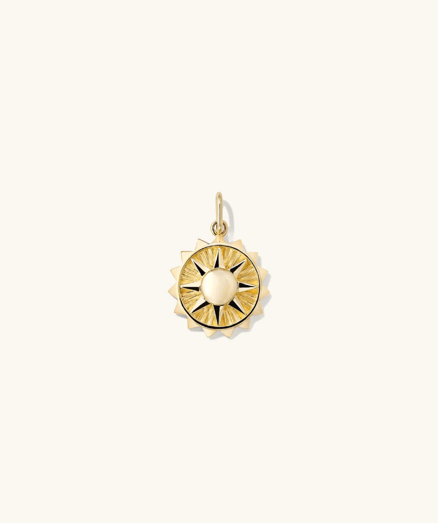 Necklaces | Mejuri Energy: Sun Coin Charm Pendant