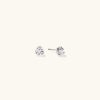 Earrings | Mejuri Lab Grown Diamond Round Studs 1 Tcw