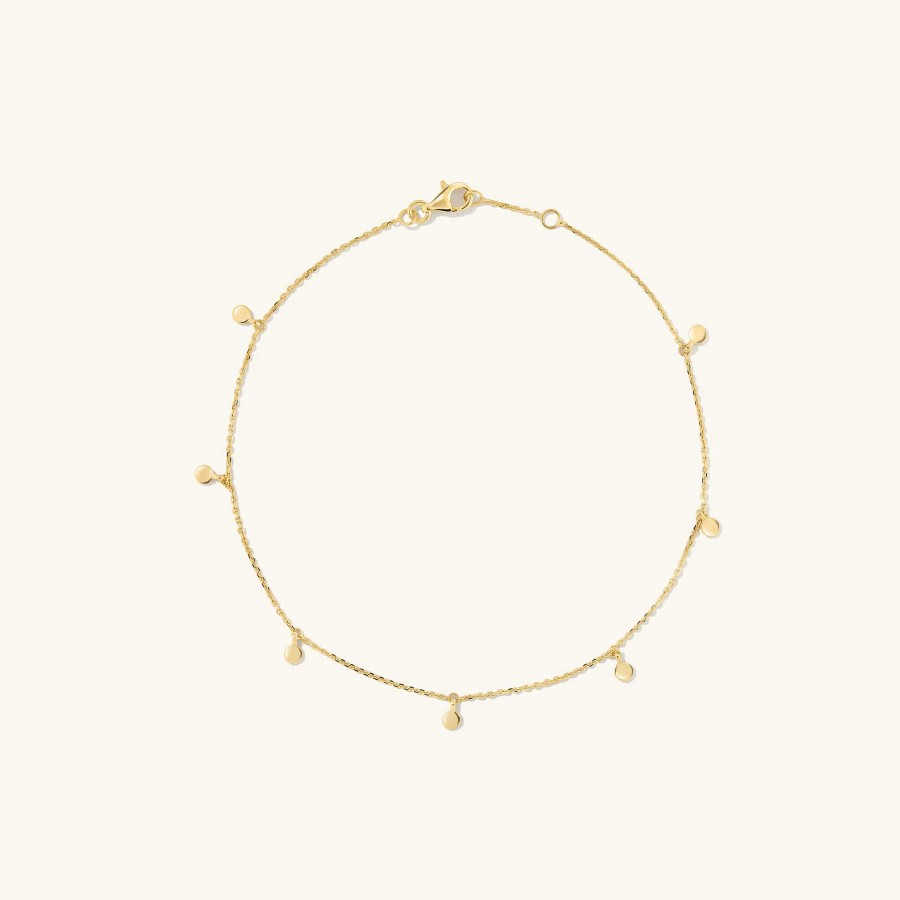 Bracelets | Mejuri Dot Chain Anklet