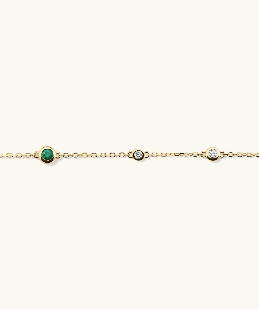 Bracelets | Mejuri Multi Gemstone Station Bracelet