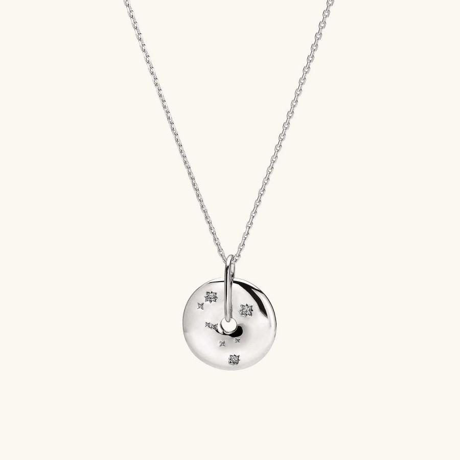 Necklaces | Mejuri Zodiac Pendant Necklace Silver