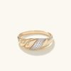 Rings | Mejuri Pav Diamond Croissant D Me Ring